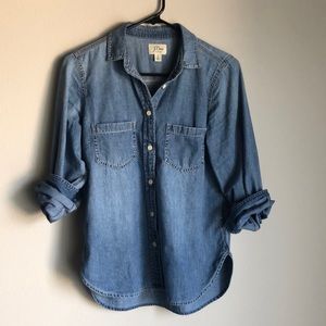 Chambray button up